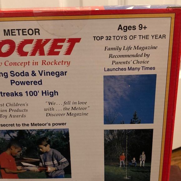 THE METEOR ROCKET SCIENTIFIC EXPLORER KIT Sealed! New In Box Ages 9+ - Picture 8 of 15